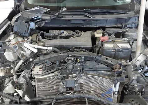 2019 Nissan Rogue Sv from USA, damaged, VIN KNMAT2MV5KP539592